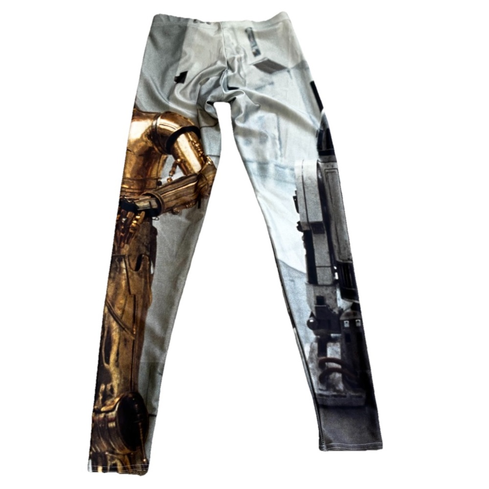 BLACKMILK Star Wars Themed Leggings Size Medium Novelty Cosplay Artsy - Picture 2 of 6